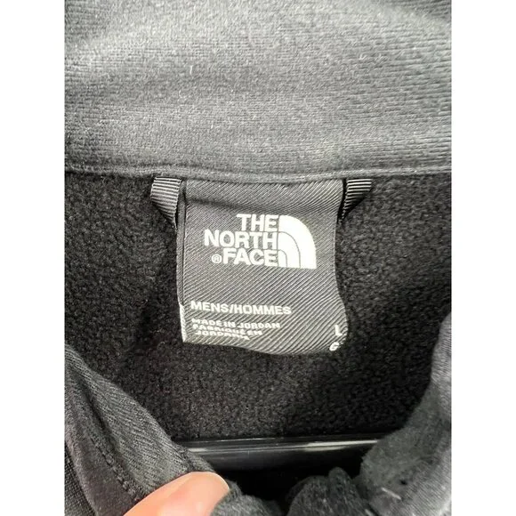 The North Face Canyonlands Full Zip Jacket Black Mens L Fleece - Picture 3 of 6